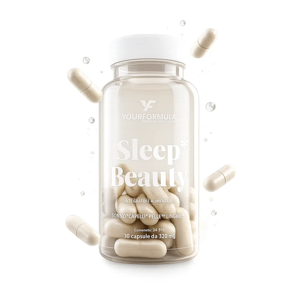 YourFormula Sleep Beauty 30cps Integratore per Capelli, Pelle e Unghie