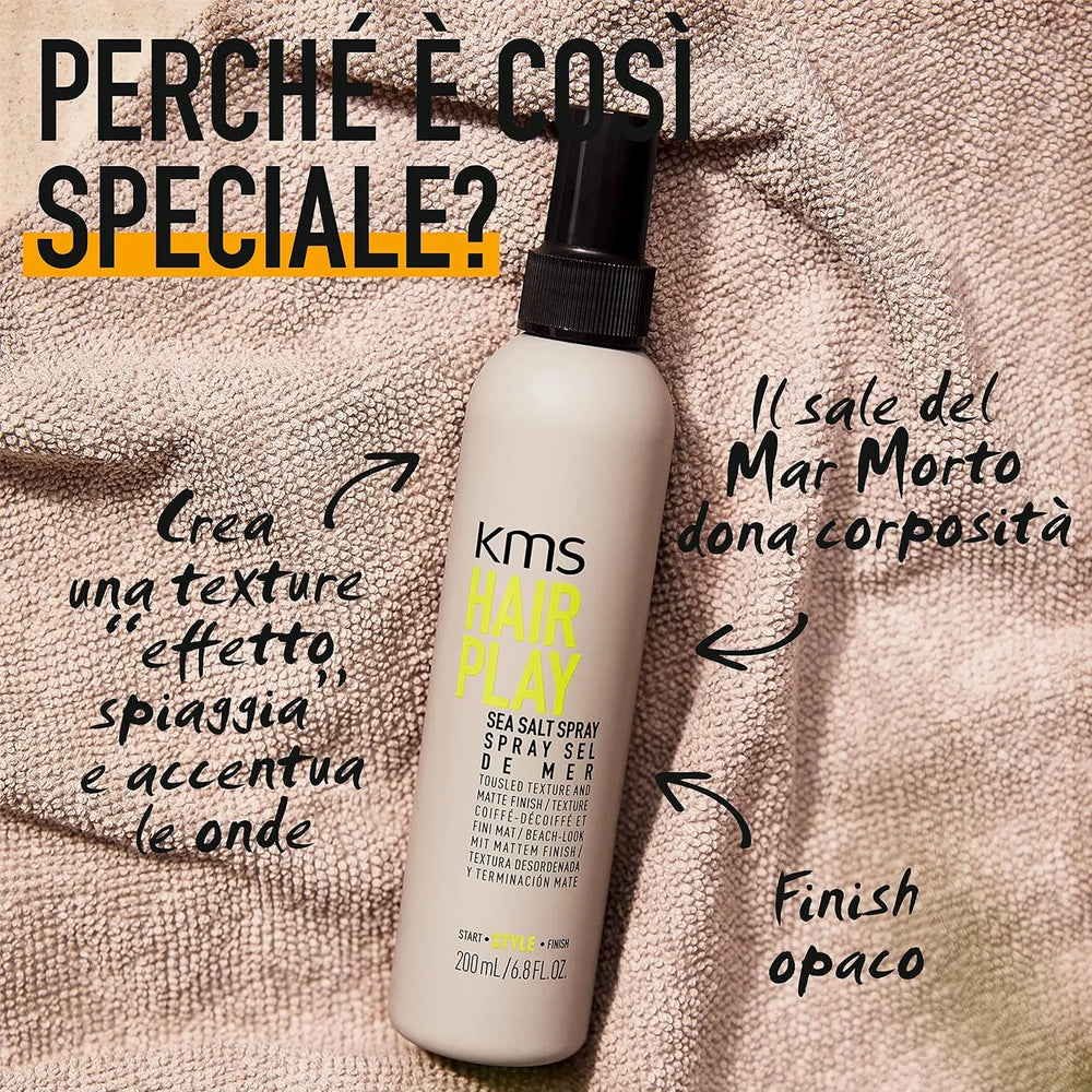 KMS HAIRPLAY SEA SALT SPRAY 200ml
