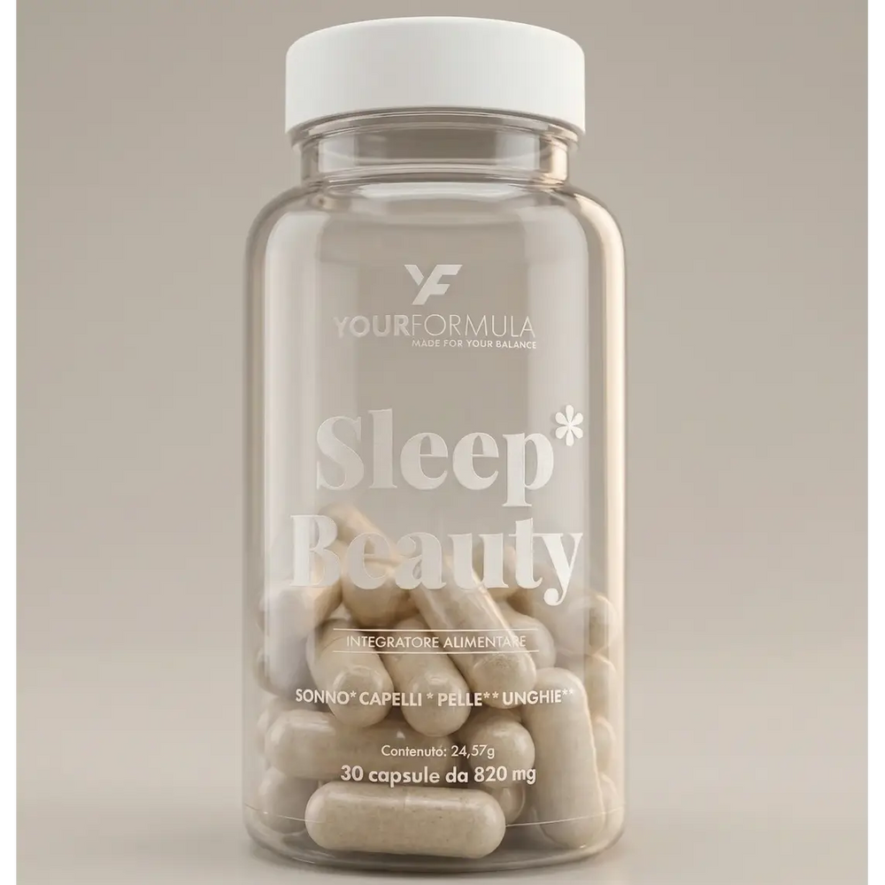YourFormula Sleep Beauty 30cps Integratore per Capelli, Pelle e Unghie