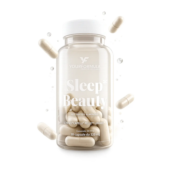 YourFormula Sleep Beauty 30cps Integratore per Capelli, Pelle e Unghie