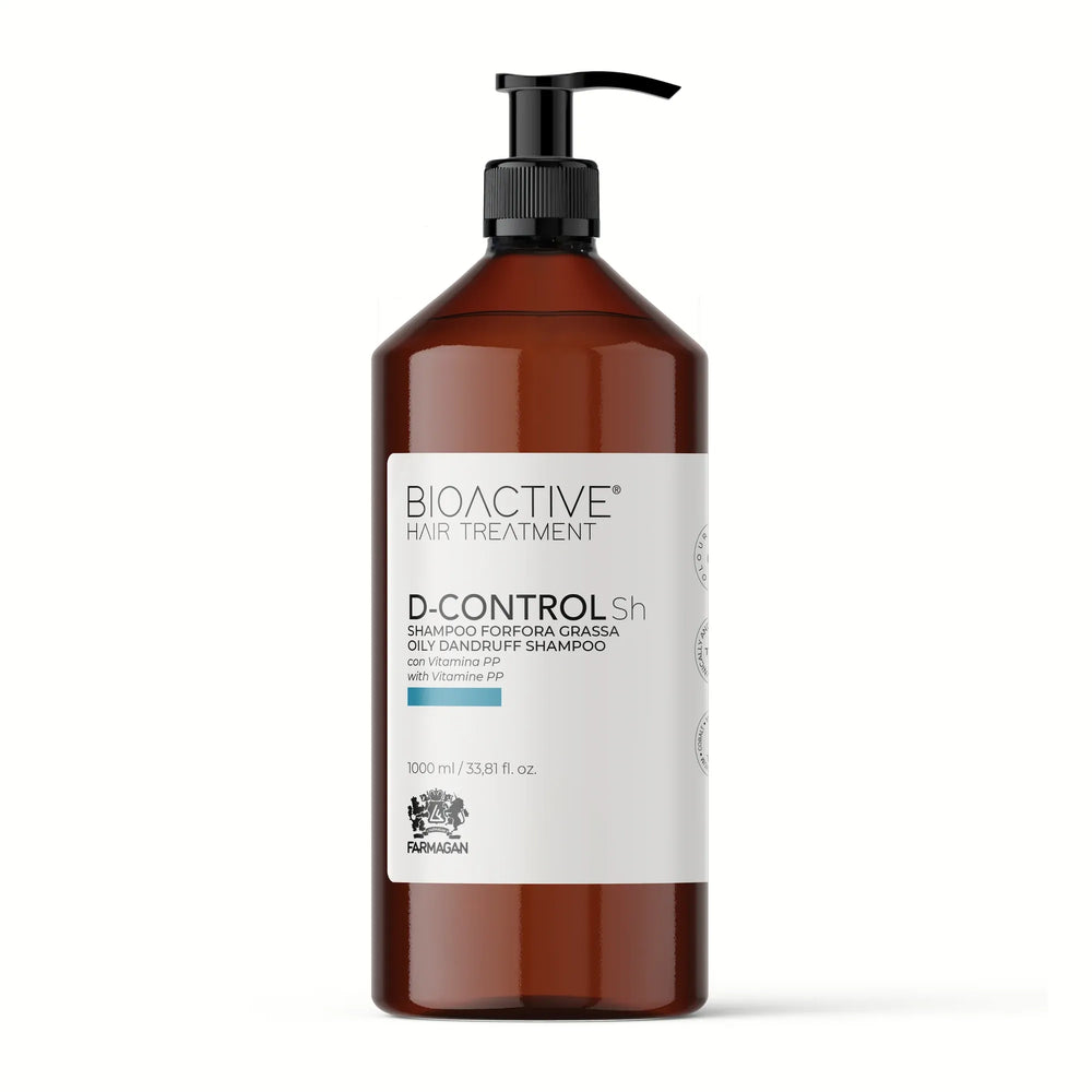Bioactive Hair Treatment - D-Control Oily Shampoo antiforfora grassa