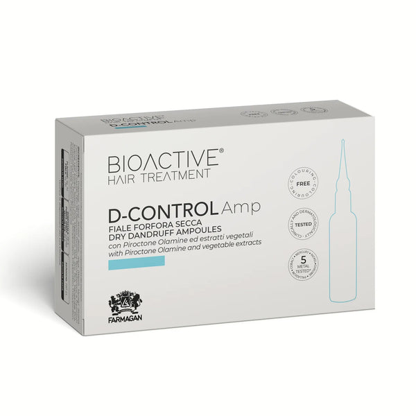 Bioactive Hair Treatment D-Control Dry Amp Fiale antiforfora secca