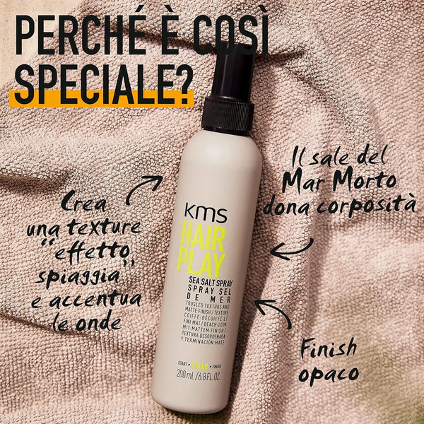 KMS HAIRPLAY SEA SALT SPRAY 200ml