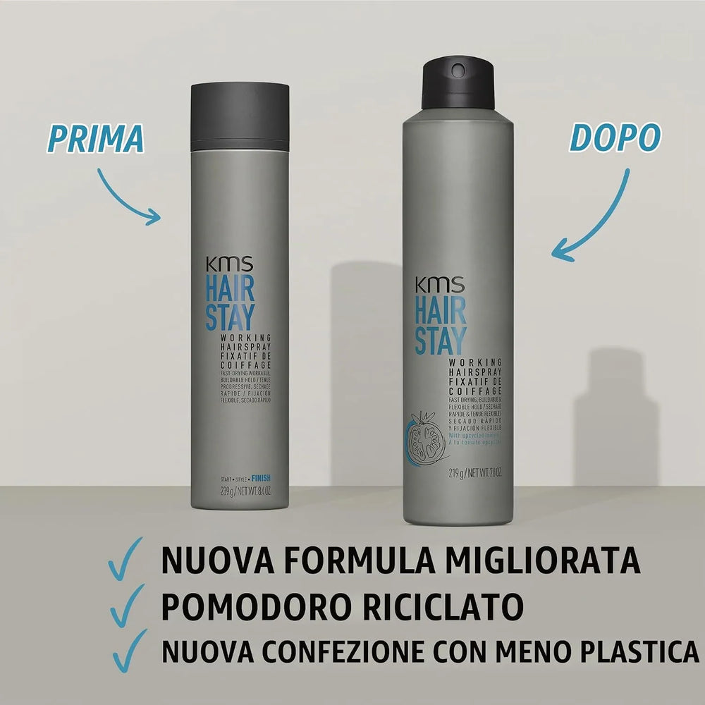 KMS HAIRSTAY WORKING HAIRSPRAY
