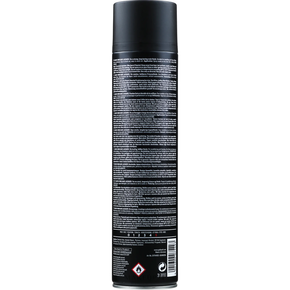 GOLDWELL HAIR LACQUER MEGA HOLD Lacca Super Forte