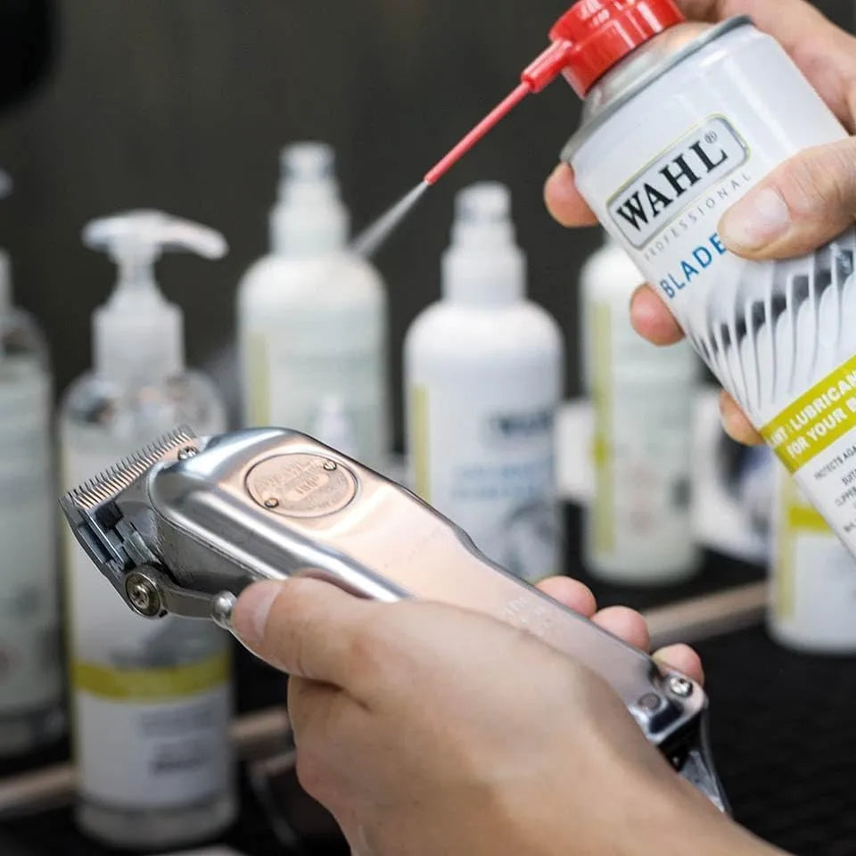 Wahl Blade Ice Spray Refrigerante Moser 400ml per Tagliacapelli e Rasoi