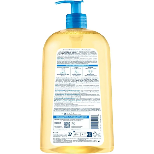 Atoderm Olio Doccia per Corpo Viso Mani