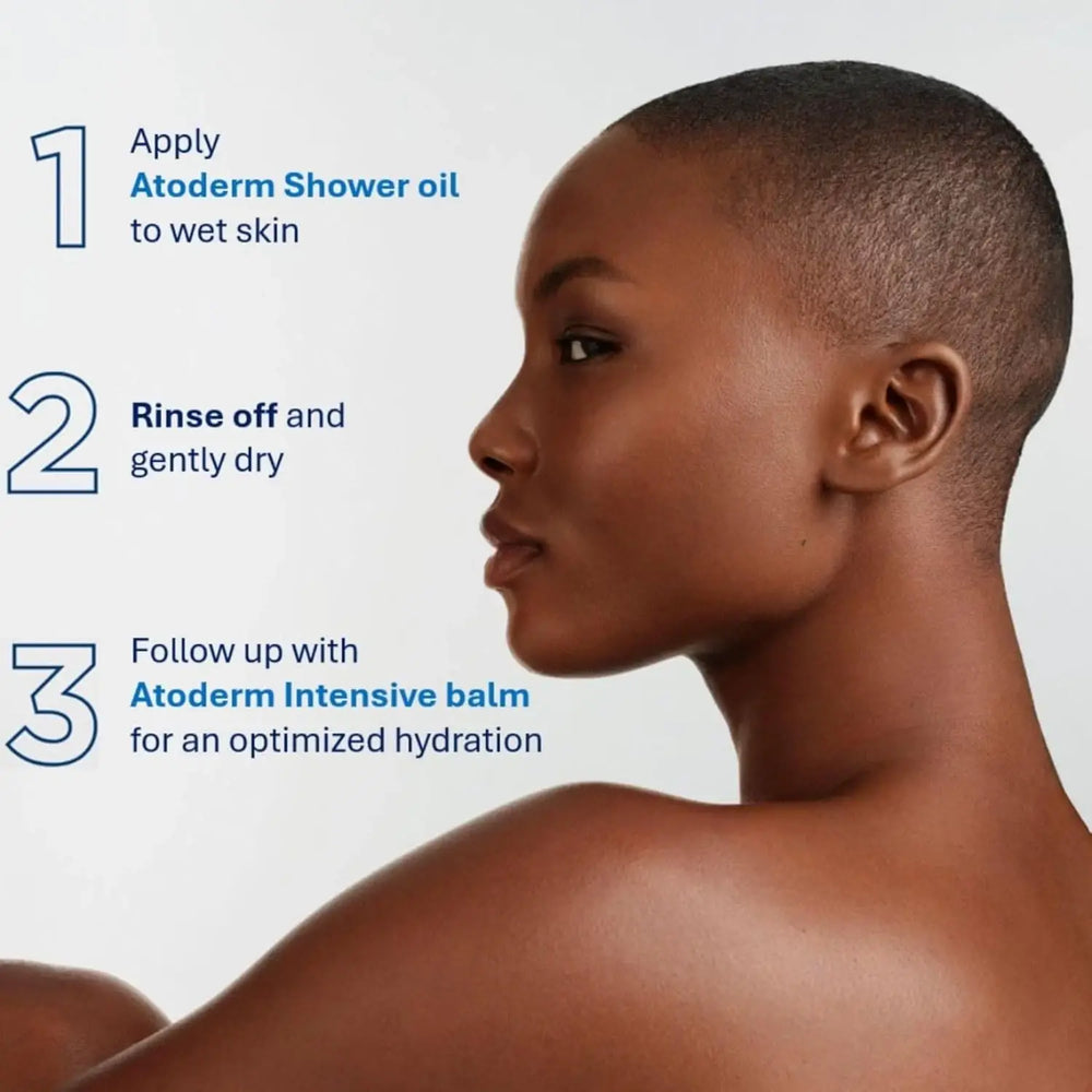 Atoderm Olio Doccia per Corpo Viso Mani