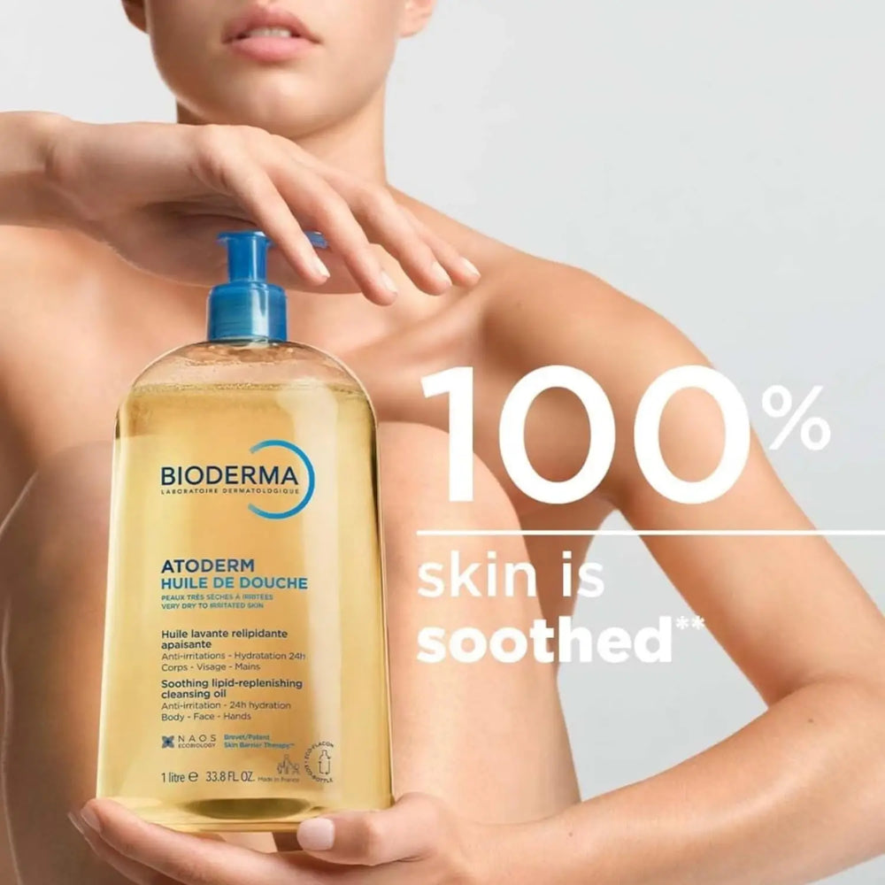 Atoderm Olio Doccia per Corpo Viso Mani