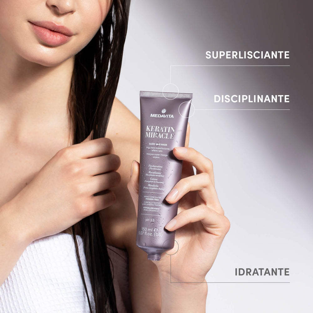 Keratin Miracle Sleek Hair Mask 150ml